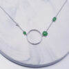 Jadeite Diamond Necklace